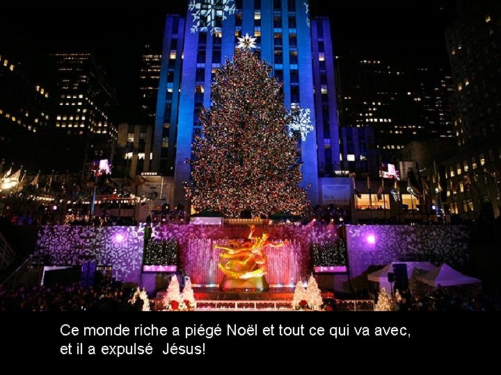 Ce monde riche a piégé Noël et tout ce qui va avec, et il