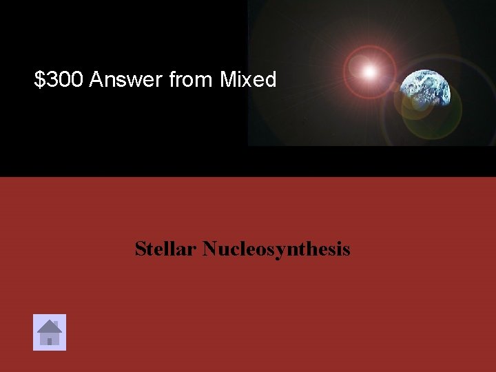 $300 Answer from Mixed Stellar Nucleosynthesis 