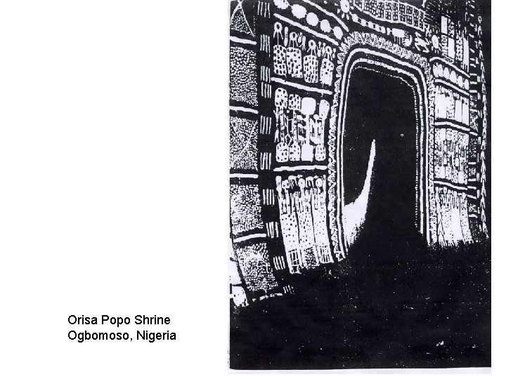 Orisa Popo Shrine Ogbomoso, Nigeria 