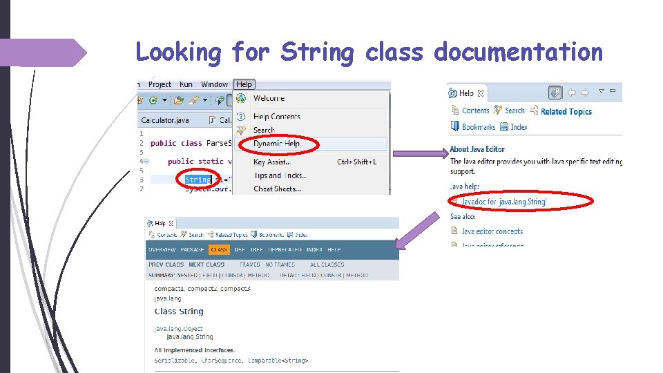 Looking for String class documentation 
