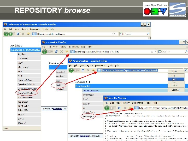 REPOSITORY browse 