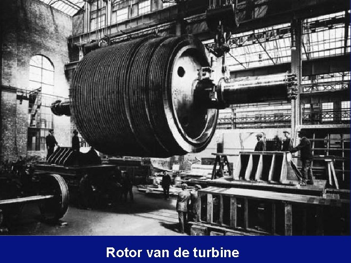 Rotor van de turbine 