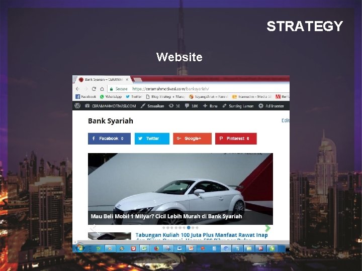 STRATEGY Judul Sub Judul Website 