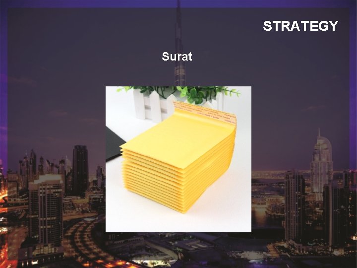 STRATEGY Judul Sub Judul Surat 