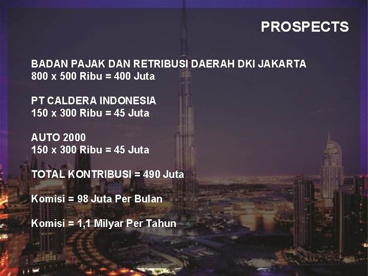 PROSPECTS Judul BADAN PAJAK DAN RETRIBUSI DAERAH DKI JAKARTA 800 x 500 Ribu =