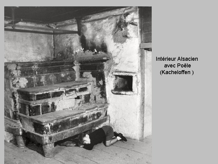 Intérieur Alsacien avec Poêle (Kacheloffen ) 