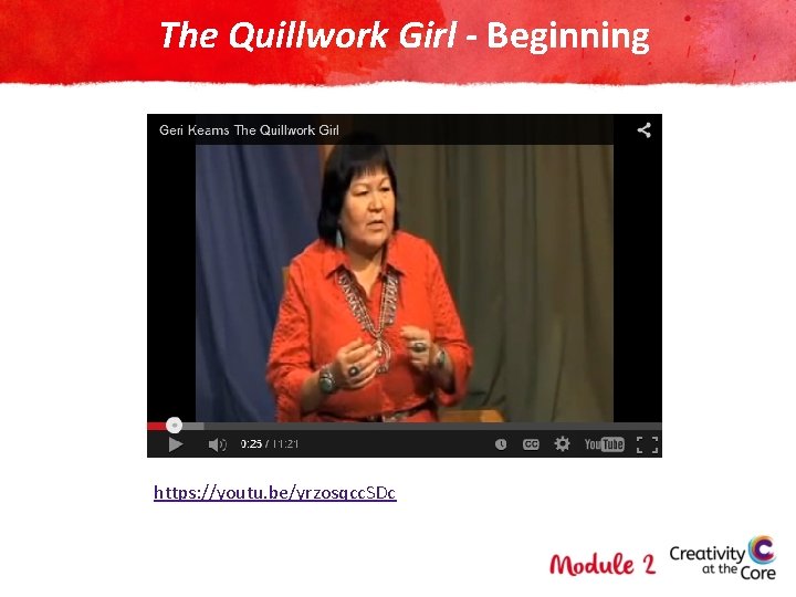The Quillwork Girl - Beginning https: //youtu. be/yrzosqcc. SDc 