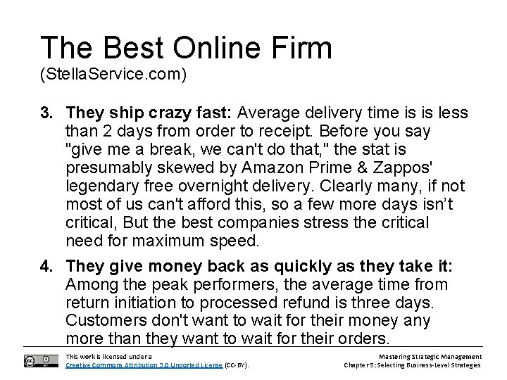 The Best Online Firm (Stella. Service. com) 3. They ship crazy fast: Average delivery