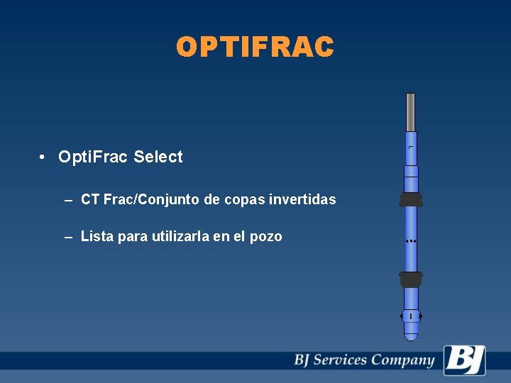OPTIFRAC • Opti. Frac Select – CT Frac/Conjunto de copas invertidas – Lista para