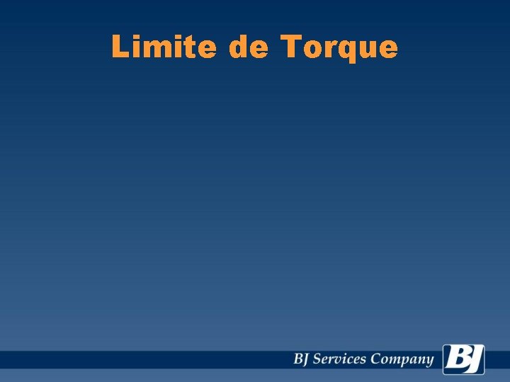 Limite de Torque 