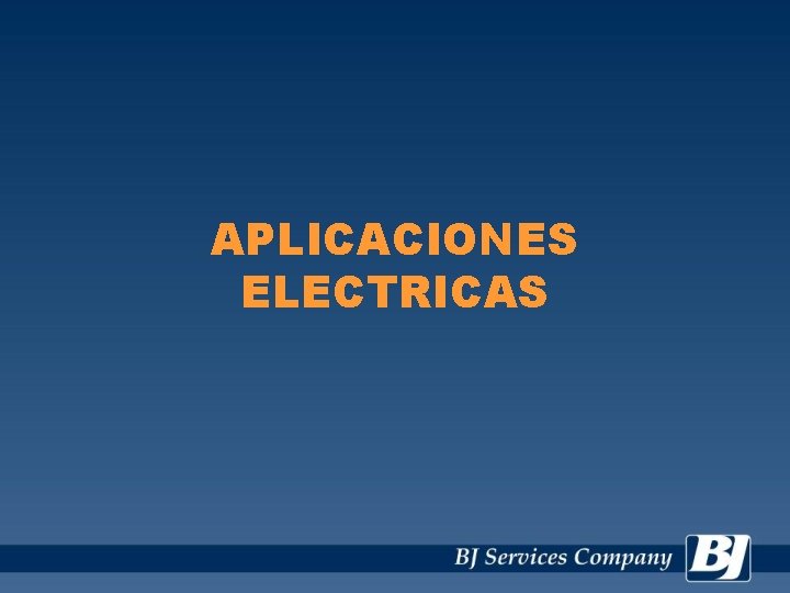 APLICACIONES ELECTRICAS 