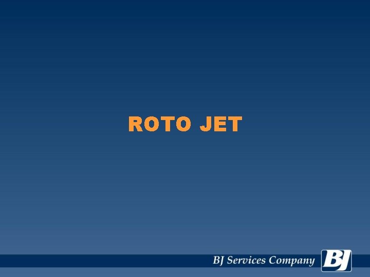 ROTO JET 