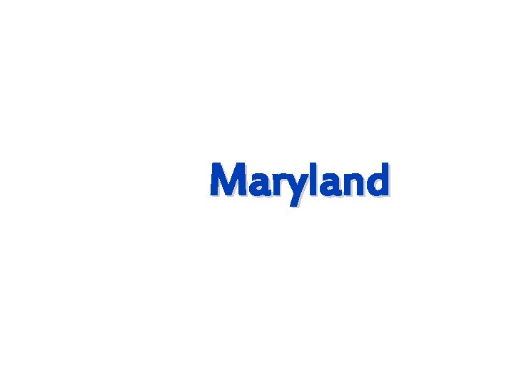 Maryland 