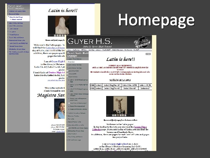 Homepage 