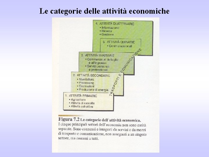 Le categorie delle attività economiche 