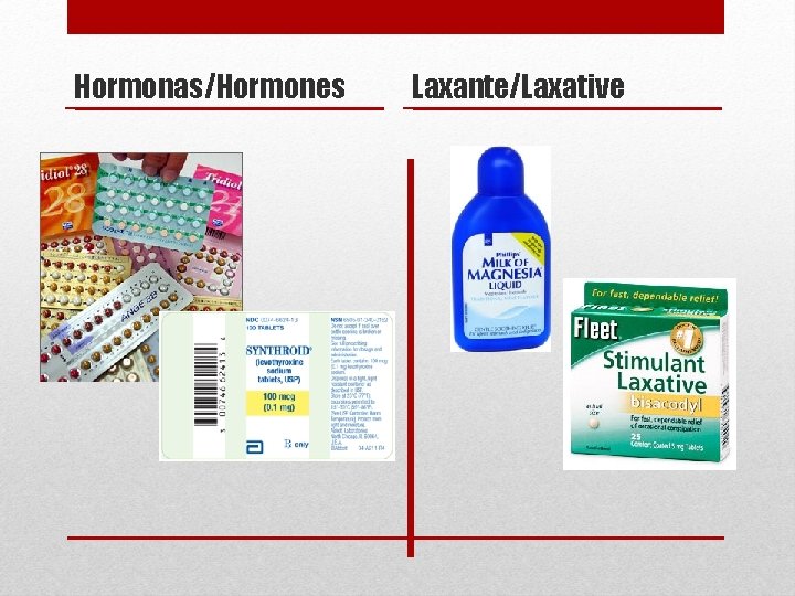 Hormonas/Hormones Laxante/Laxative 
