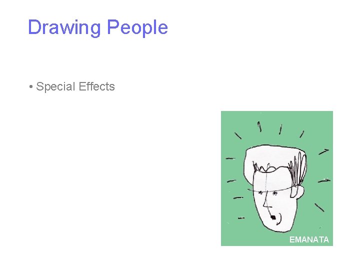 Drawing People • Special Effects EMANATA 