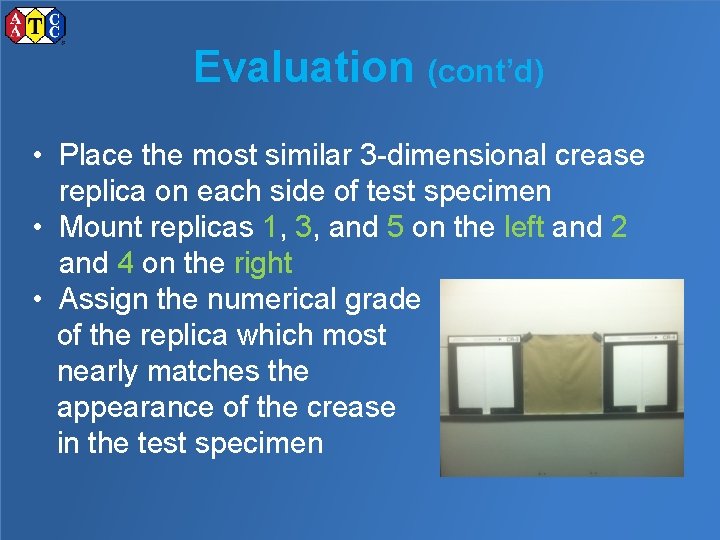 Evaluation (cont’d) • Place the most similar 3 -dimensional crease replica on each side