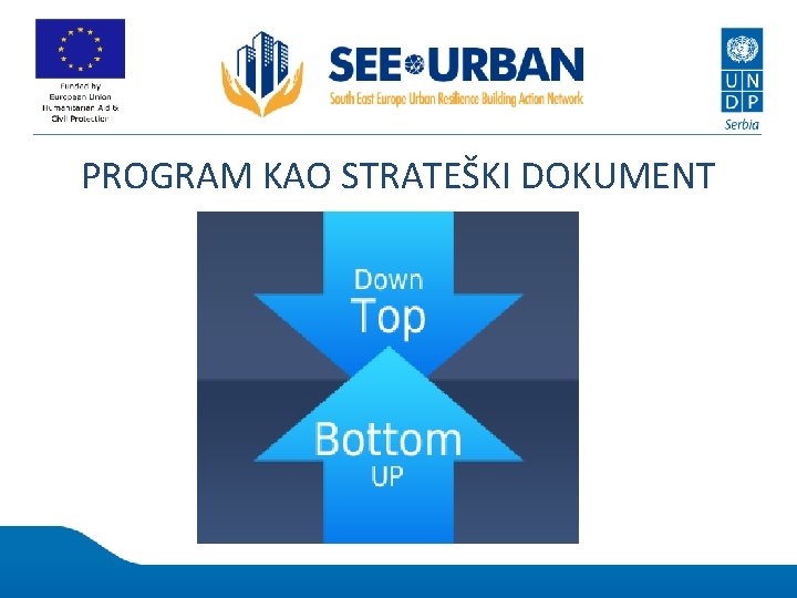 PROGRAM KAO STRATEŠKI DOKUMENT 