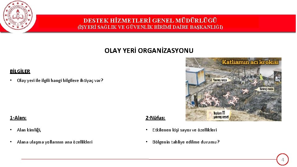 DESTEK HİZMETLERİ GENEL MÜDÜRLÜĞÜ DESTEK(İŞYERİ HİZMETLERİ GENEL MÜDÜRLÜĞÜ SAĞLIK VE GÜVENLİK BİRİMİ DAİRE BAŞKANLIĞI)
