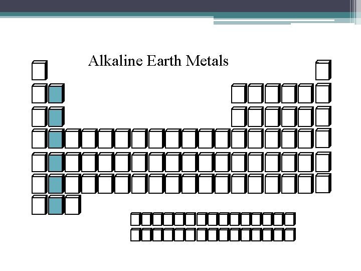 Alkaline Earth Metals 