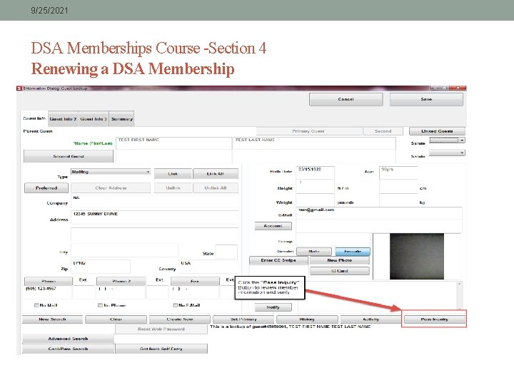 9/25/2021 DSA Memberships Course -Section 4 Renewing a DSA Membership 