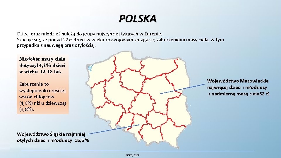 POLSKA Dzieci oraz młodzież należą do grupy najszybciej tyjących w Europie. Szacuje się, że