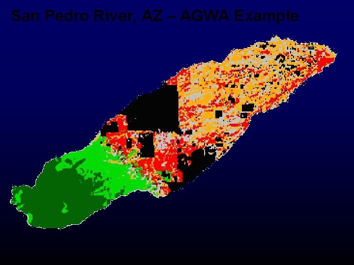 San Pedro River, AZ – AGWA Example 