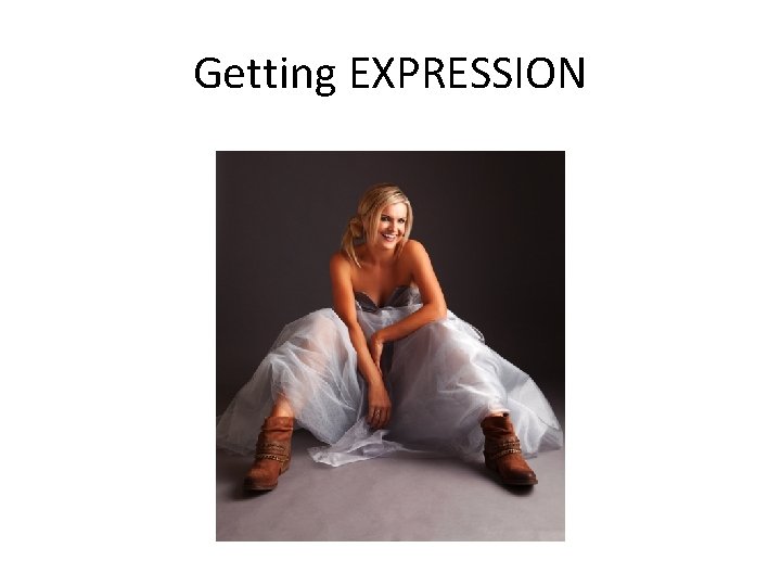 Getting EXPRESSION 