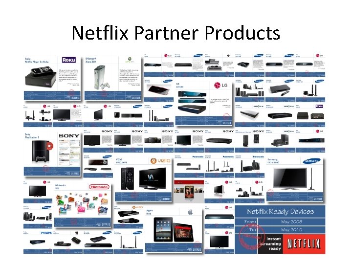 Netflix Partner Products 