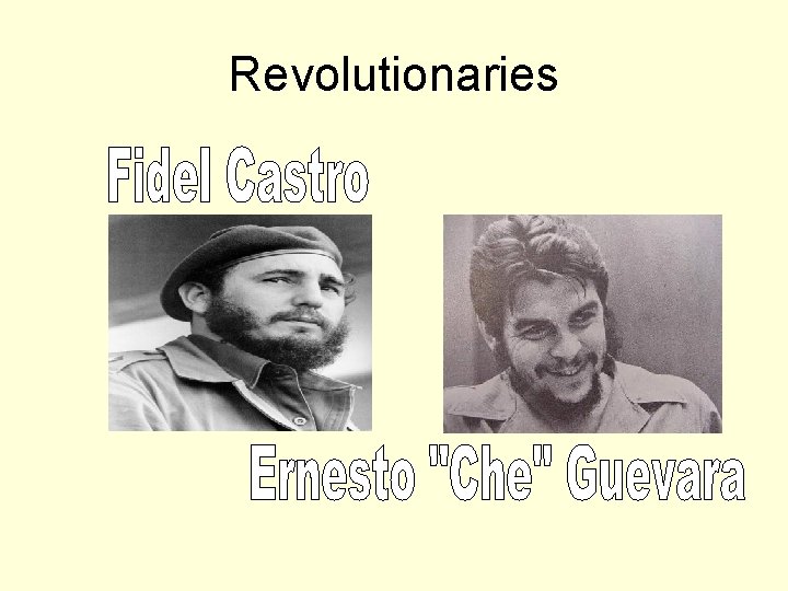 Revolutionaries 