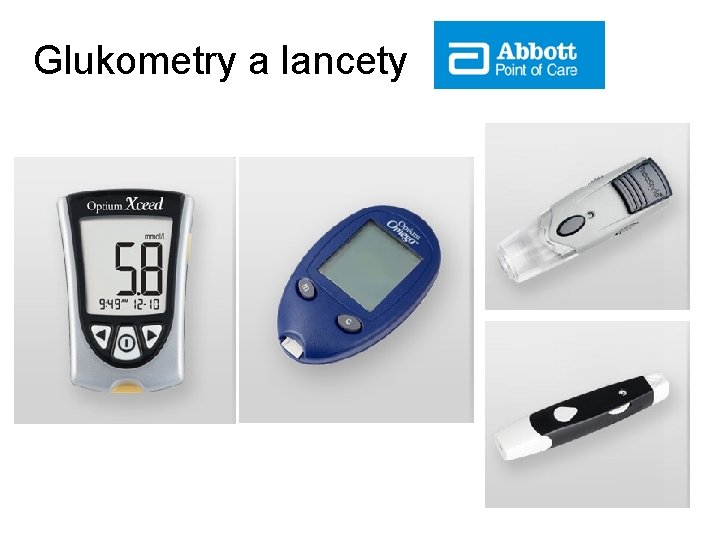 Glukometry a lancety 