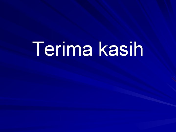 Terima kasih 