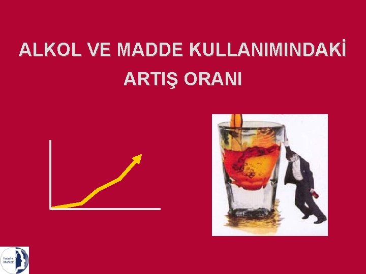 ALKOL VE MADDE KULLANIMINDAKİ ARTIŞ ORANI 