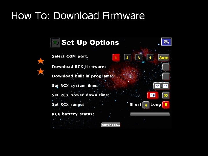 How To: Download Firmware How To: Download Firmware
