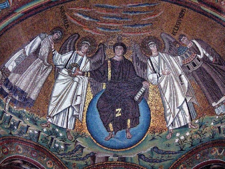 ICONOGRAFÍA Los bizantinos fijaron una iconografía oficial y adjudicaron un lugar en el templo