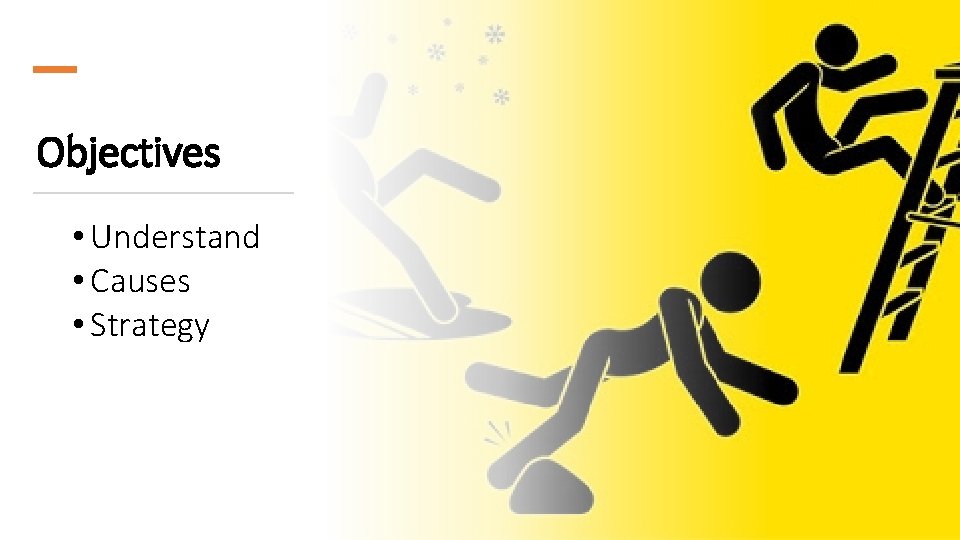 Objectives • Understand • Causes • Strategy 