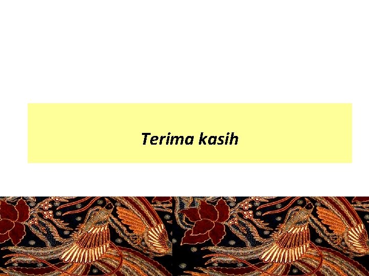 Terima kasih 