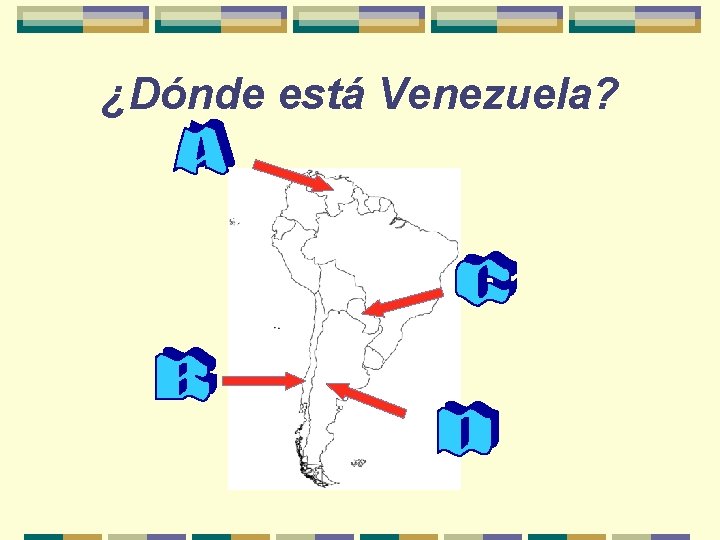 ¿Dónde está Venezuela? 