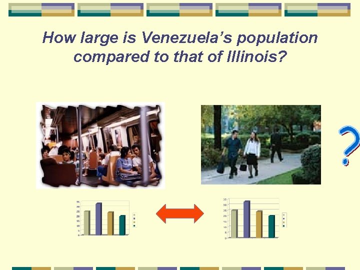 How large is Venezuela’s population compared to that of Illinois? 