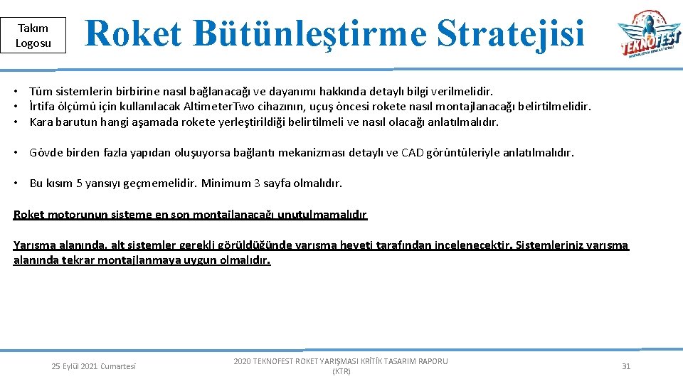 Herkese Açık | Public Takım Logosu Roket Bütünleştirme Stratejisi • Tüm sistemlerin birbirine nasıl