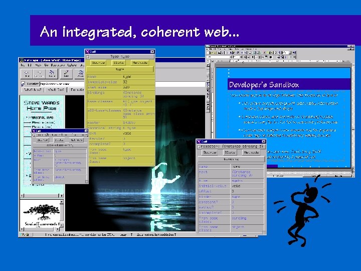 An integrated, coherent web. . . 