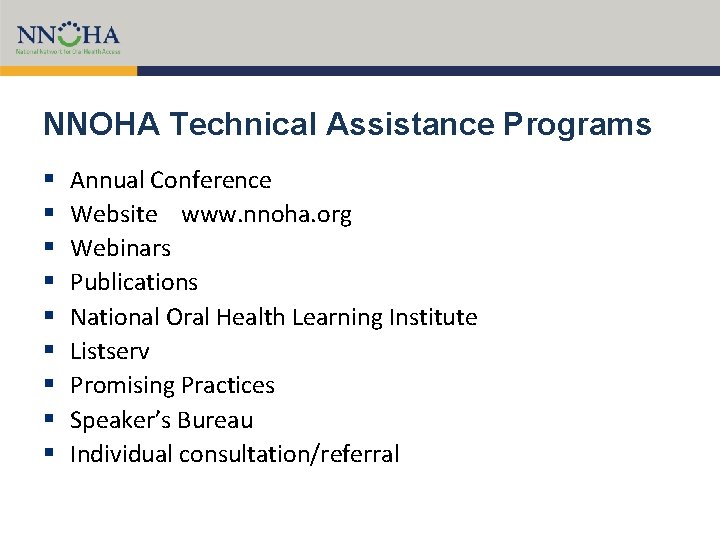 Best Practices in Addressing Dental Shortages National Network