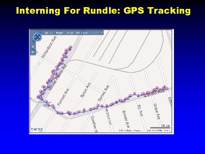 Interning For Rundle: GPS Tracking 