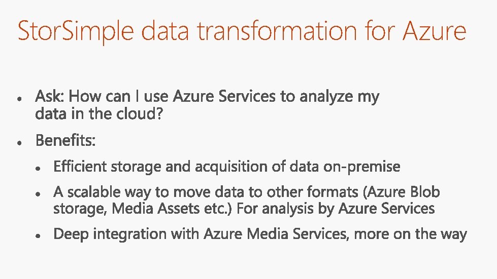 Stor. Simple data transformation for Azure 