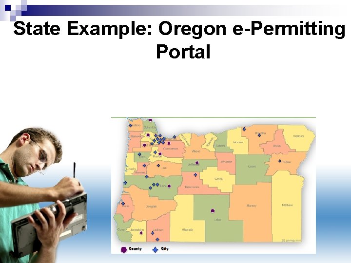 State Example: Oregon e-Permitting Portal 14 