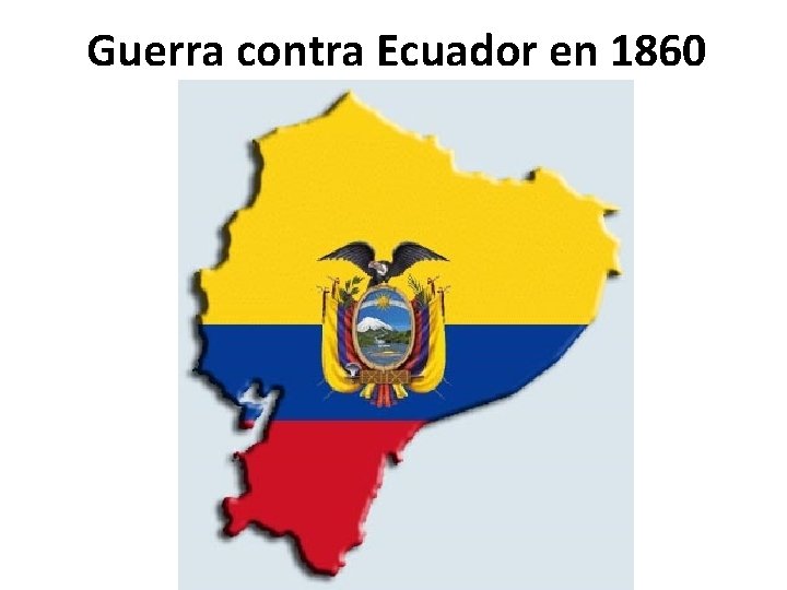 Guerra contra Ecuador en 1860 