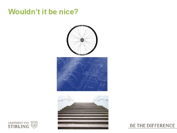 Wouldn’t it be nice? 