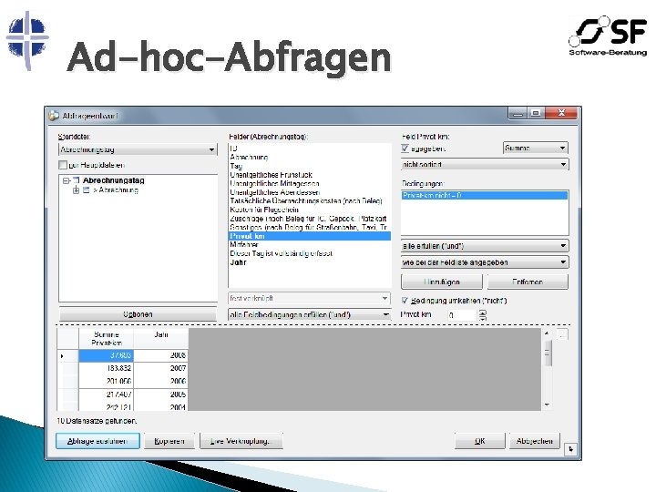 Ad-hoc-Abfragen 