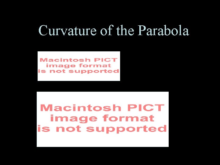 Fringe frequencies Curvature of the Parabola Veff 